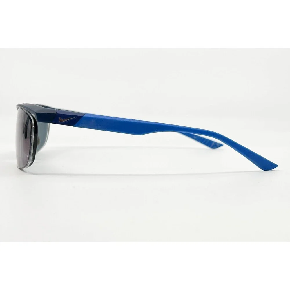 Nike 7077 Sunglasses Frames Mens Blue Semi Rimless Sport 58-13-136
